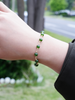 6mm Polar Jade Starry Beaded Bracelet #2402