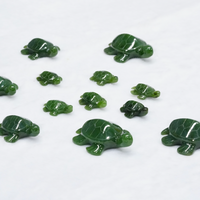 Hand Carved Jade Animals - Turtles #2309