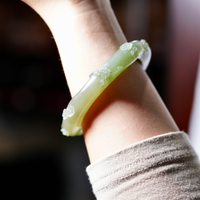 Hetian Jade Bangle 57mm #2449