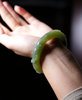 Hetian Jade Bangle 57mm #2449