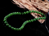 10mm Polar Jade Beaded Necklace #2456