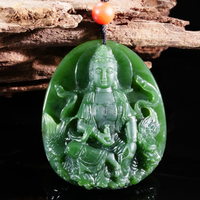 Polar Jade Guanyin Pendant #2461