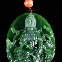 Polar Jade Guanyin Pendant #2461