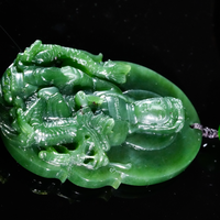 Polar Jade Guanyin Pendant #2463