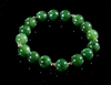 12mm Polar Jade Beaded Bracelet #2458