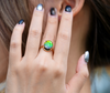 18k Ammolite Ring #903