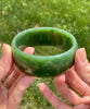 Wide Band Jade Bangle 61mm #2479