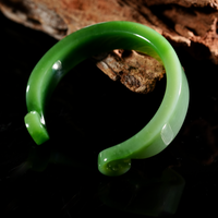 Unique Siberian Jade Bangle 57.6mm #2483