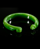 Unique Siberian Jade Bangle 60mm #2484