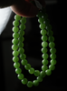 8mm Siberian Jade Beaded Necklace #2504