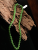 8mm Siberian Jade Beaded Necklace #2504