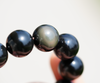 16mm Double Rainbow Eyes Obsidian Bracelet #1849