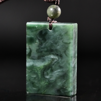 Safety Amulet Jade Pendant #2284-6