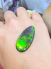 Freeform Natural Ammolite Loose Gemstone #A421