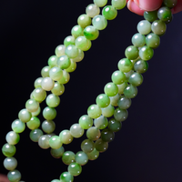 108 Polar Jade Beaded Necklace #2589