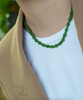 16.5" Polar Jade Beaded Necklace #2643