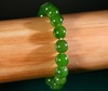 10mm Polar Jade Beaded Bracelet #2756