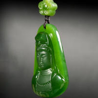 Polar Jade Guanyin Pendant #2775