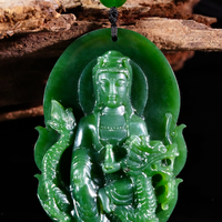 Polar Jade Guanyin Pendant #2463