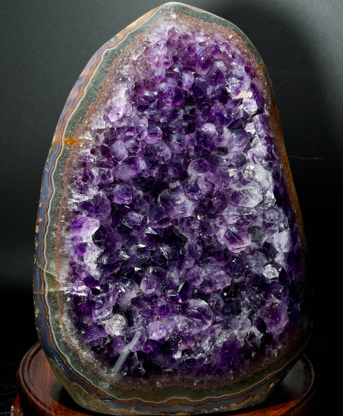 Amethyst Geode Base Cut (8.37 LB) #2874