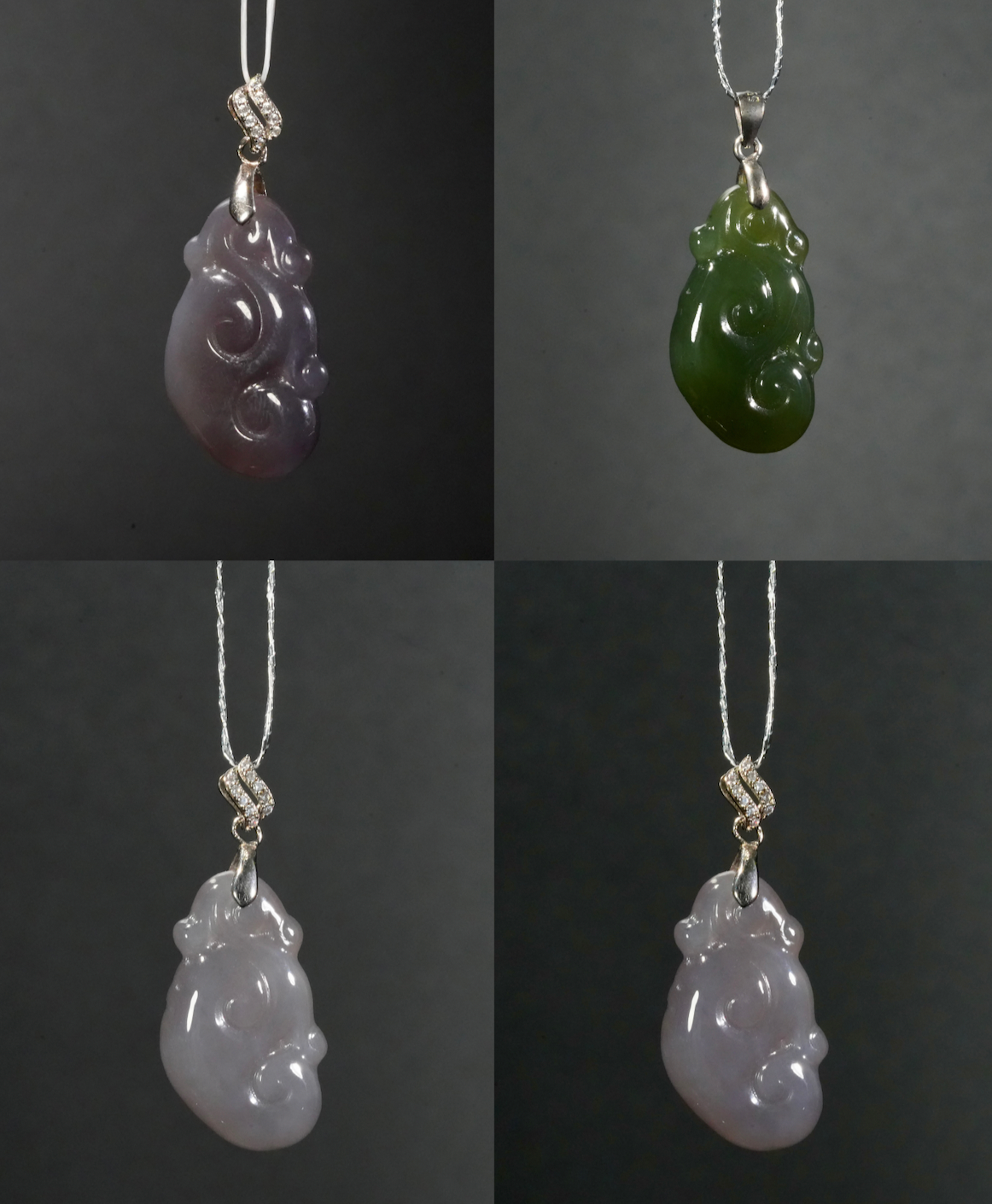 Hetian Jade Ruyi Cloud Pendant #176