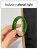 Canadian Polar Jade Bangle Natural Jade Bracelet AAA Grade 56mm #1177