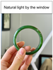 Canadian Jade Bangle Natural Jade Bracelet A Grade 55mm #150