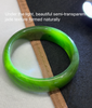 Canadian Polar Jade Bangle Natural Jade Bracelet AAA Grade 57mm #1367