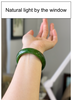 Canadian Polar Jade Bangle Natural Jade Bracelet AAA Grade 57mm #1367