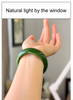 Polar Jade Bangle Natural Jade Bracelet AAA Grade 57.5mm #88