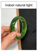 Polar Jade Bangle Natural Jade Bracelet A Grade 56.7mm #1058