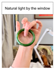 Polar Jade Bangle Natural Jade Bracelet A Grade 53mm #2655