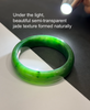 Canadian Polar Jade Bangle Natural Jade Bracelet A Grade 55.6mm #1450
