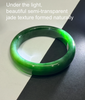 Canadian Polar Jade Bangle Natural Jade Bracelet A Grade 54.5mm #1445