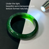 Canadian Polar Jade Bangle Natural Jade Bracelet A Grade 54.5mm #1531