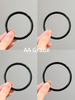 Hetian Jade Bangle Dark Green Natural Jade Bracelet 4 to 5 mm #1559