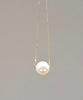 18K AKOYA CULTURED PEARL PENDANT #1969