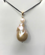 Akoya&Kasumiga Pearl Pendant #1627