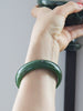 A CANADIAN JADE BANGLE 57MM #1058