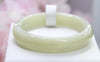 White Jade Bangle 60.5mm #123