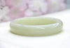 White Jade Bangle 60.5mm #123