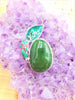 Wire Inlay Enamel Hand Made Canadian Jade Pendant #1764