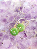 PI STYLE JADE EARRINGS #1078