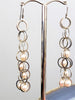 AKOYA LONG CHAIN PEARL EARRINGS #1617