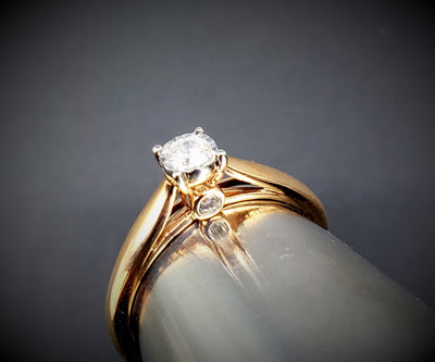 14k Diamond Ring #1560