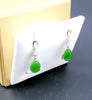 Siberian Nephrite Jade Earrings #1659