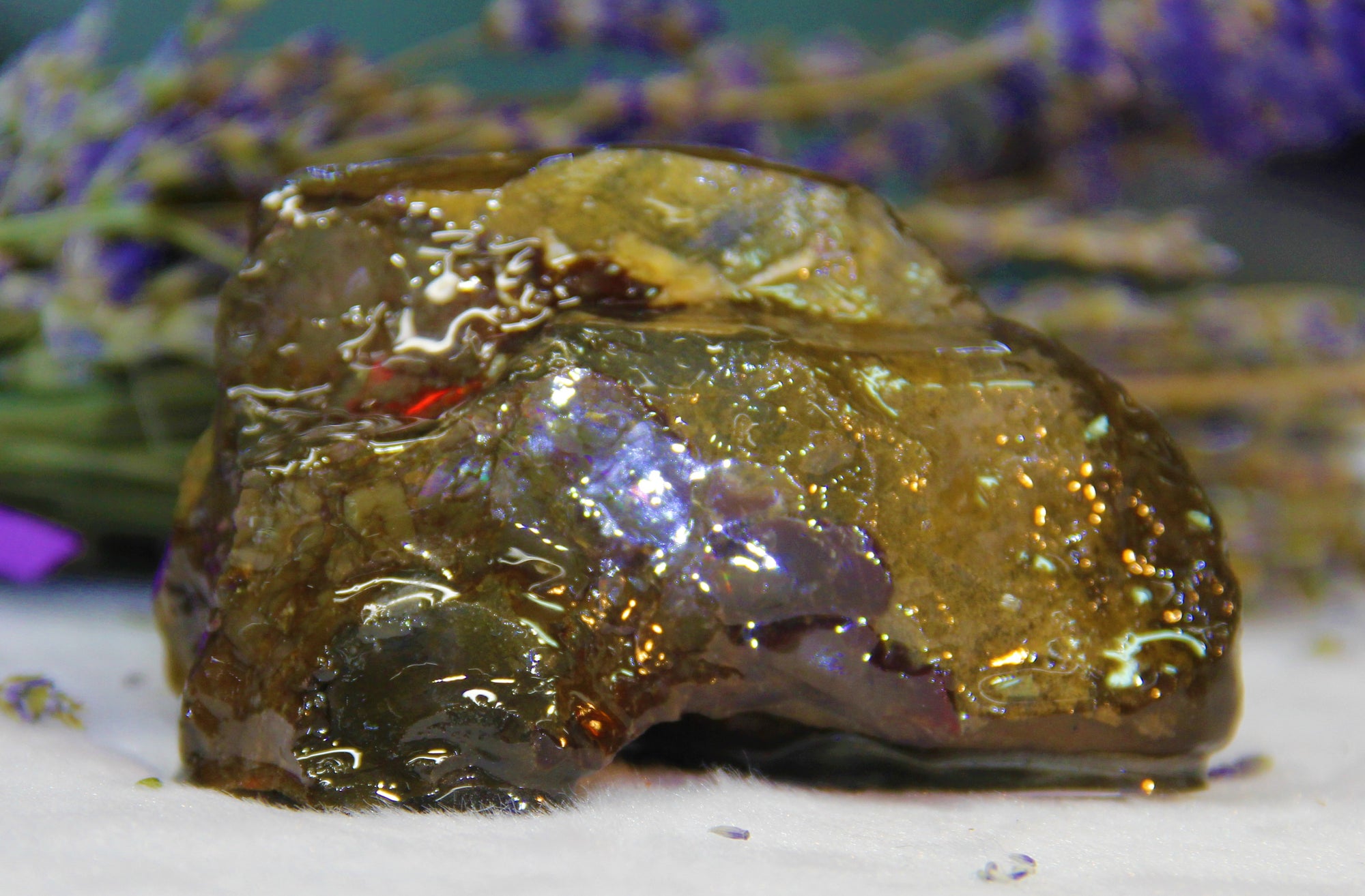 Ammolite Polished Stone #252