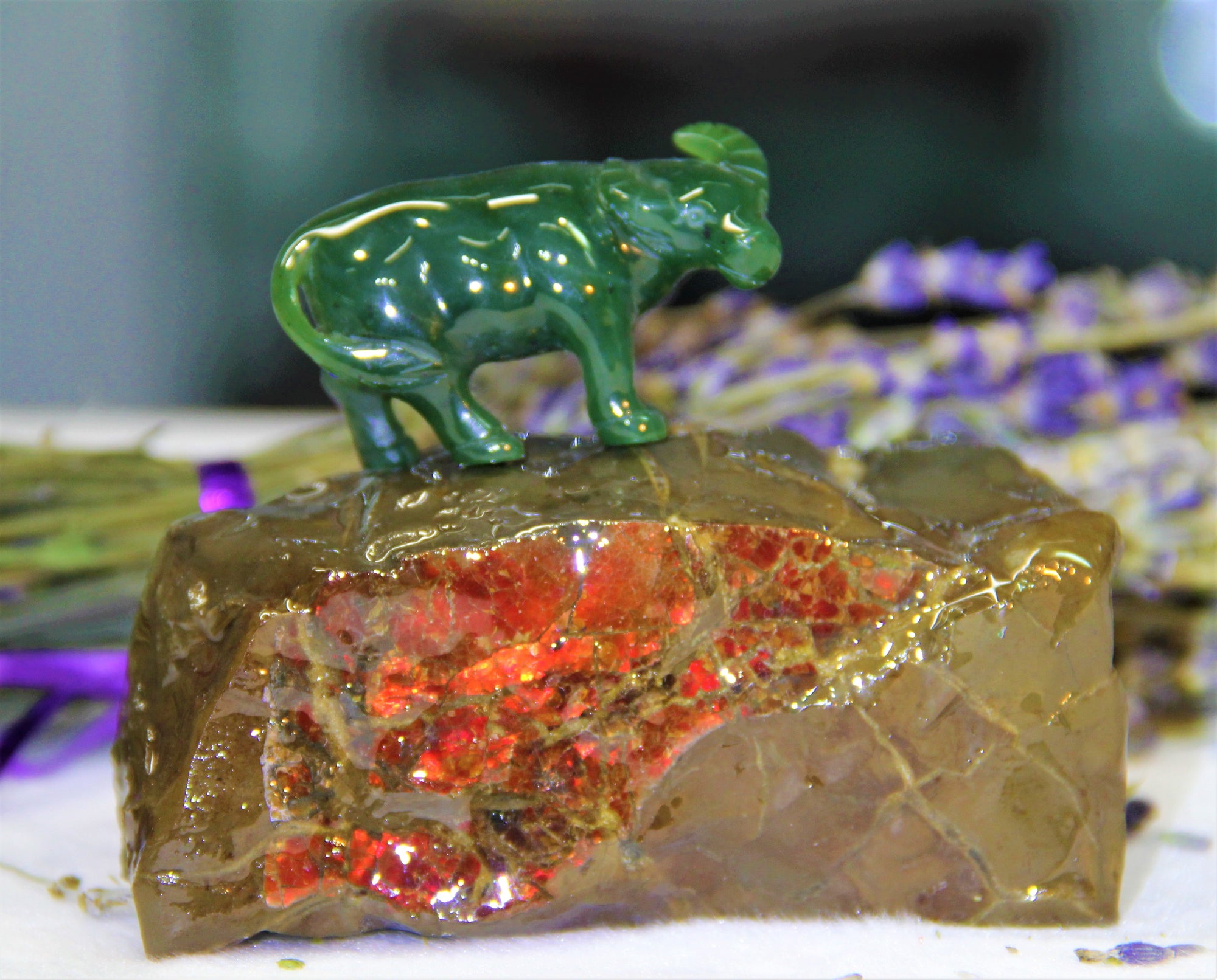 Ammolite Polished Stone #252A