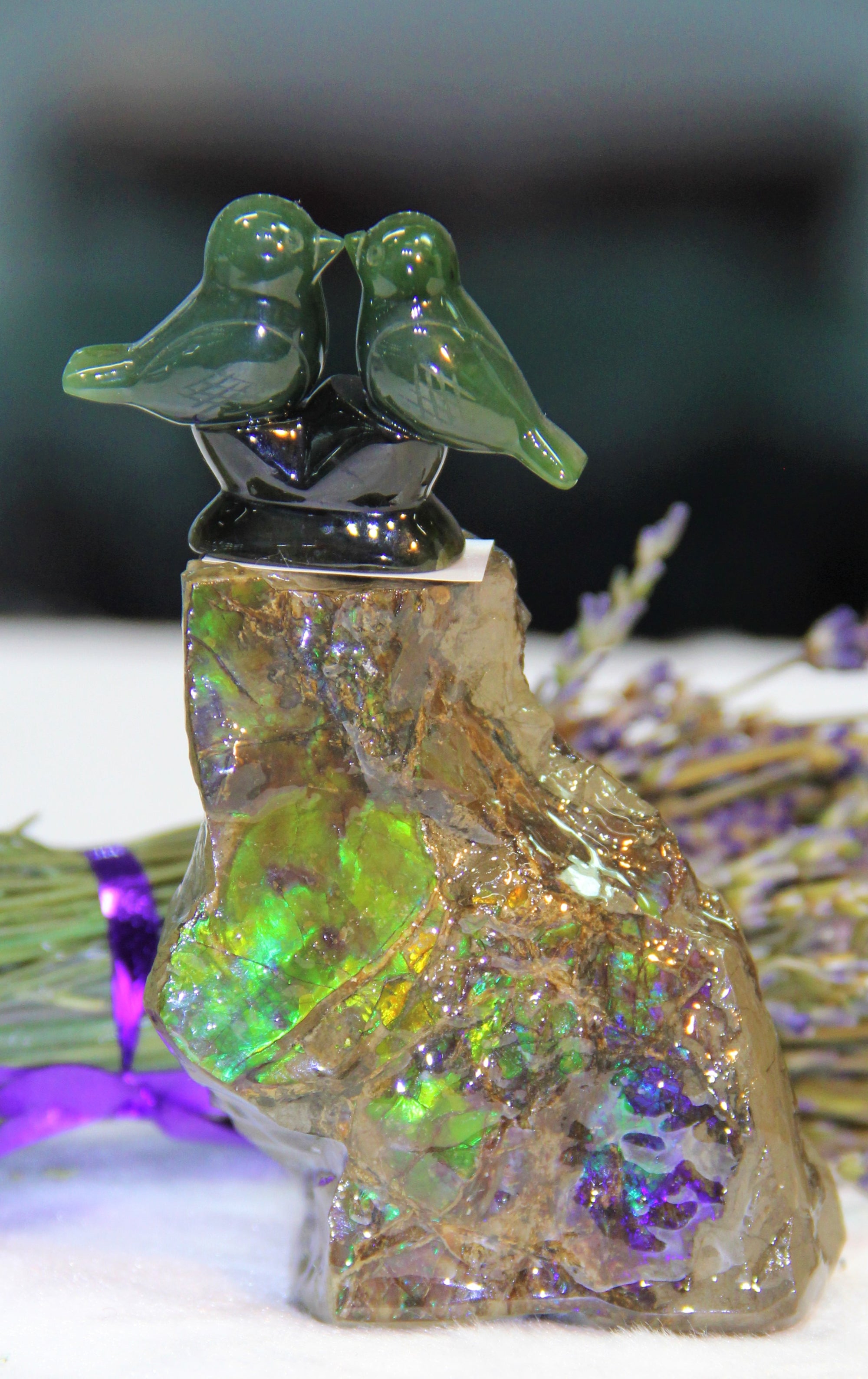 Ammolite Polished Stone #253