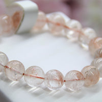 Red Quartz Crystal Healing Bracelet #2067